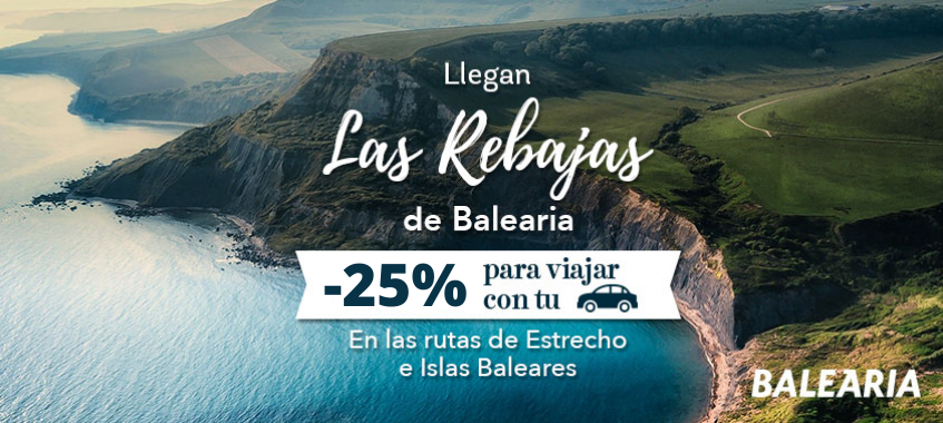 Imagen de Sumérgete en las rebajas de invierno con Balearia
